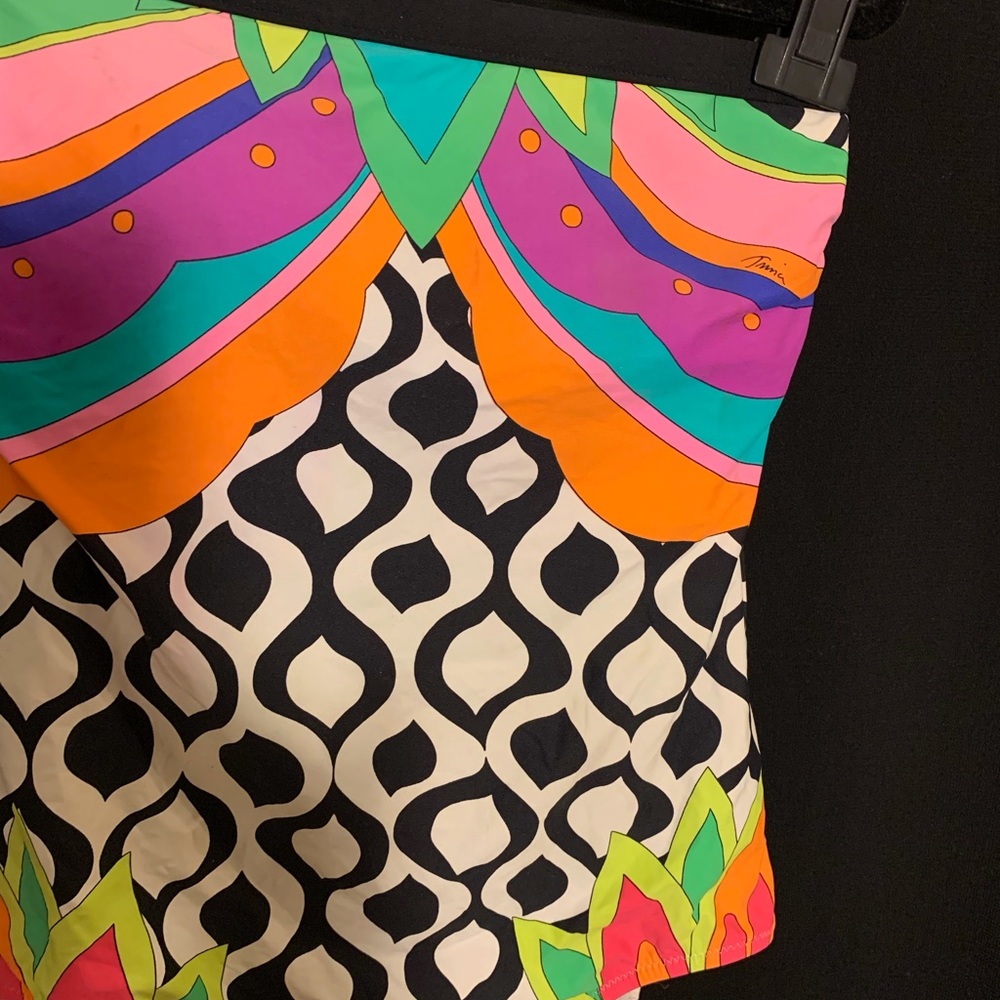 Trina Turk Multi-Color strapless swimsuit